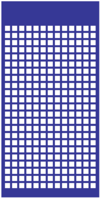 Squares-3x3 - Hanging Panels, Single