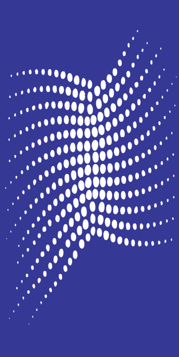 Halftone-Wings - Hanging Panels, Double