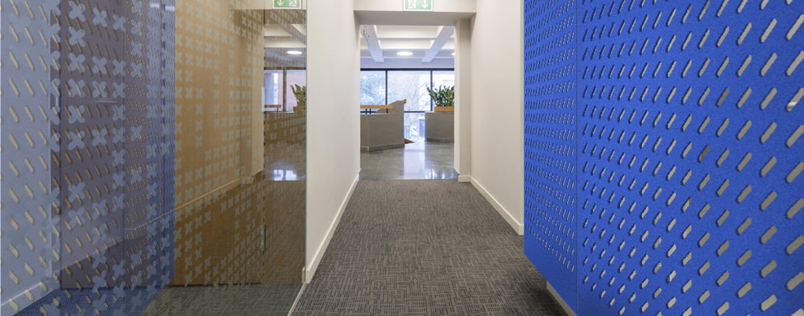 Laser cut felt wall panels - Laser Felt