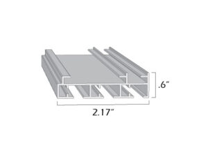 Hanging Panel Track System - 3 Channels