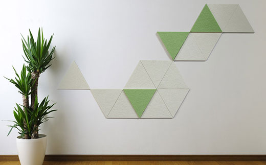 laser-felt-acoustic-tiles-triangles-scene